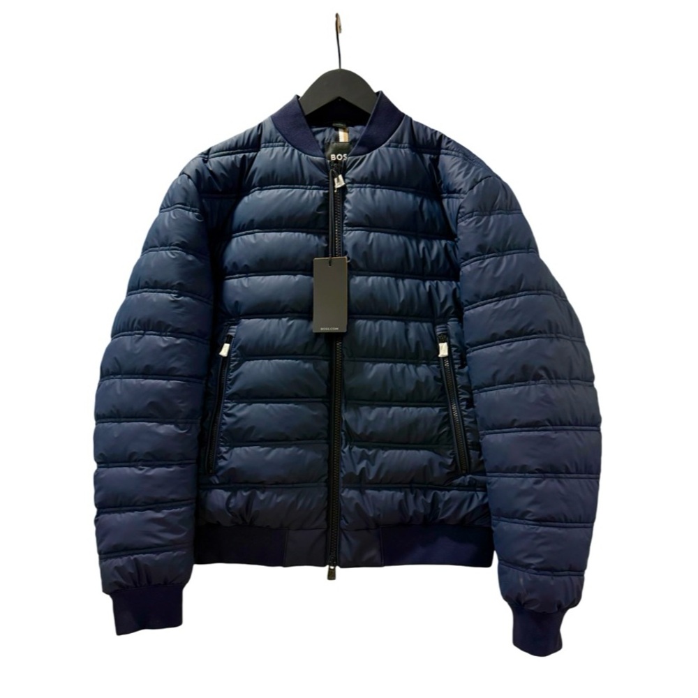 Boss Caradoc Quilted Bomber Jacket NWT
